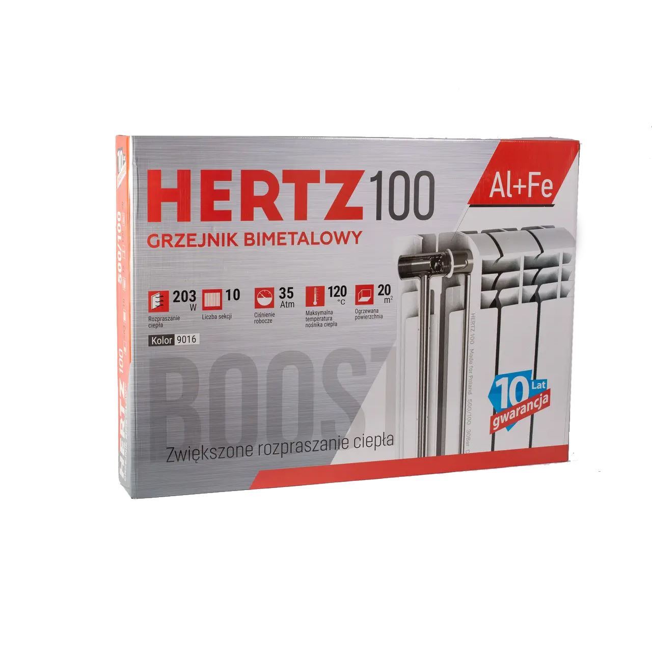 Биметаллический радиатор HERTZ 500/100